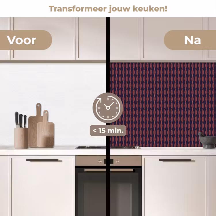 Patronen - Abstract - Vintage keuken achterwand 2 middel 871 -voor-na2_NL