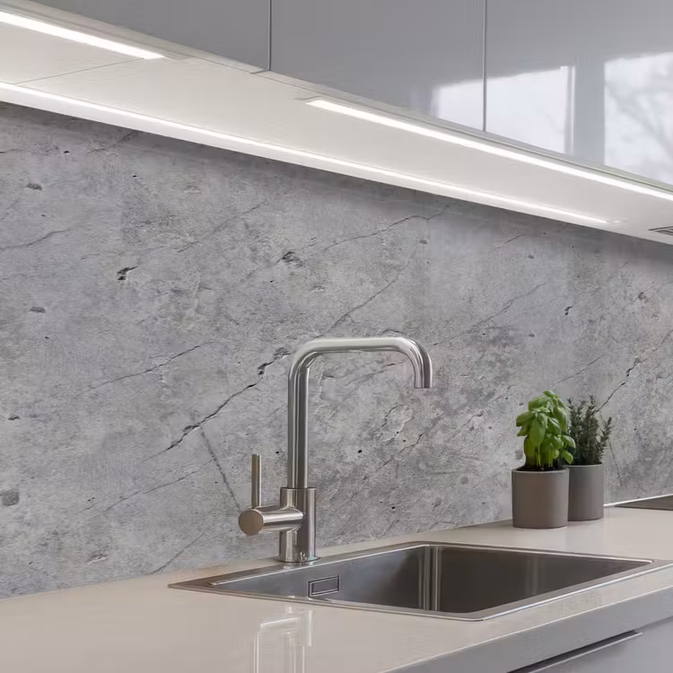Patronen - Beton - Oud keuken achterwand 2 middel 871 -3d_schuin