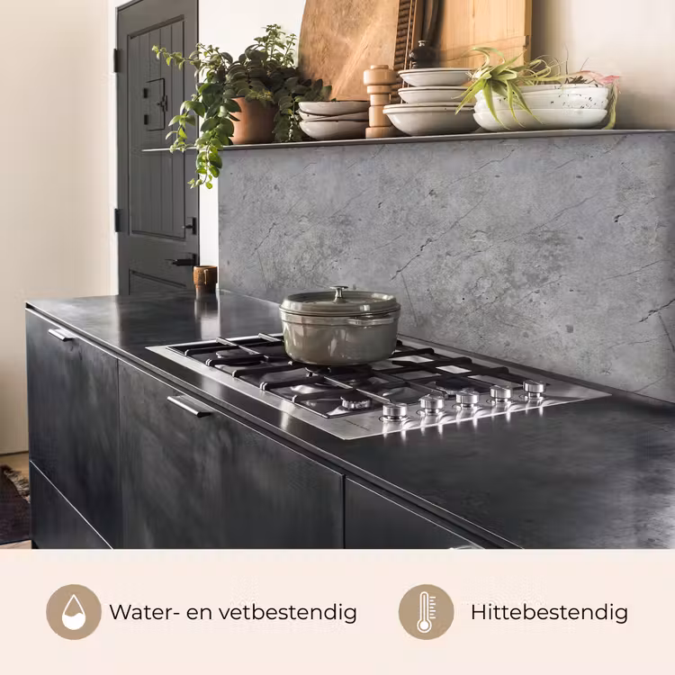Patronen - Beton - Oud keuken achterwand 2 middel 871 -usp_NL