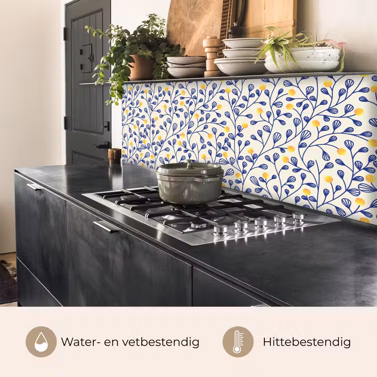 Patronen - Geel - Minimalistisch keuken achterwand 2 middel 871 -usp_NL
