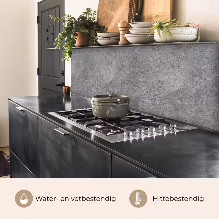 Patronen - Industrieel - Beton keuken achterwand 2 middel 871 -usp_NL