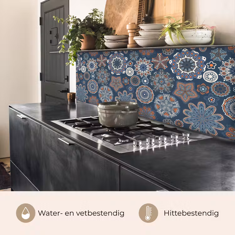 Patronen - Ornament - Versiering keuken achterwand 2 middel 871 -usp_NL