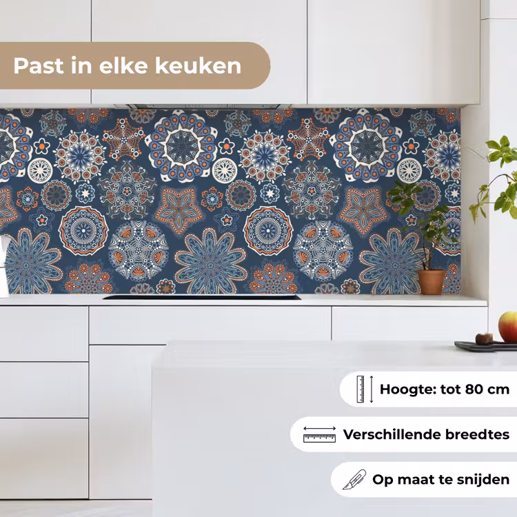 Patronen - Ornament - Versiering keuken achterwand 2 middel 871 -sfeer4_NL