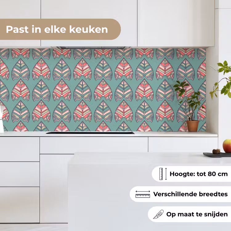 Patronen - Tribal - Retro keuken achterwand 2 middel 871 -sfeer4_NL