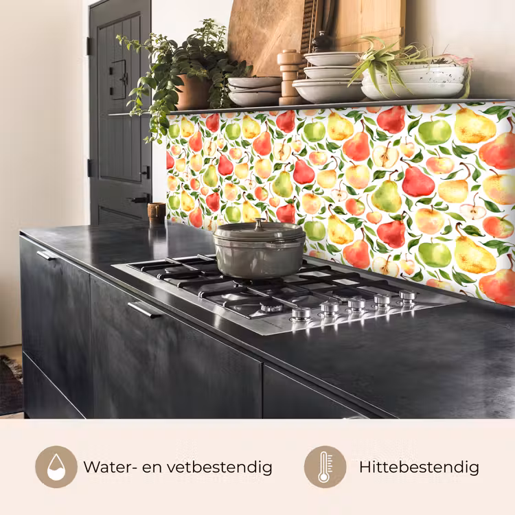 Patroon - Appels - Peren keuken achterwand 2 middel 871 -usp_NL