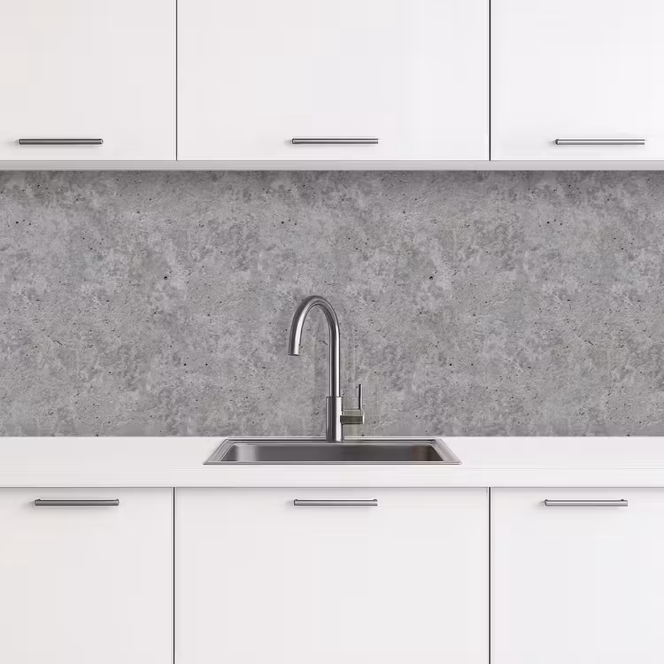 Patroon - Cement - Beton keuken achterwand 2 middel 871 -3d