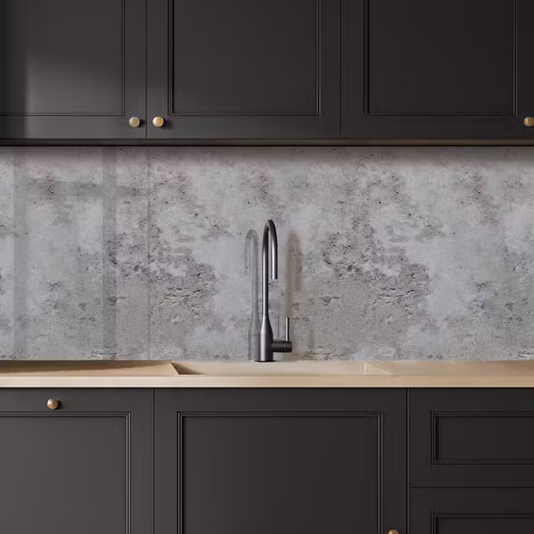 Patroon - Grijs - Oud - Beton keuken achterwand 2 middel 871 -sfeer1