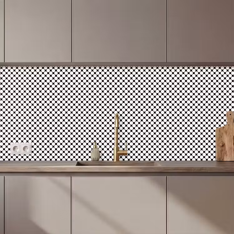 Patroon - Lijn - Design - Kleur keuken achterwand 2 middel 871 zz_3dshopping