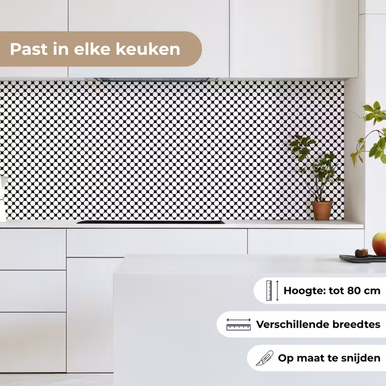 Patroon - Lijn - Design - Kleur keuken achterwand 2 middel 871 -sfeer4_NL