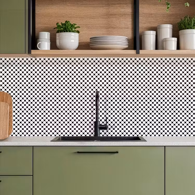 Patroon - Lijn - Design - Kleur keuken achterwand 2 middel 871 -sfeer3