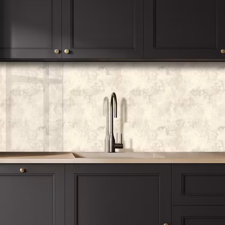 Patroon - Organisch - Beige keuken achterwand 2 middel 871 -sfeer1