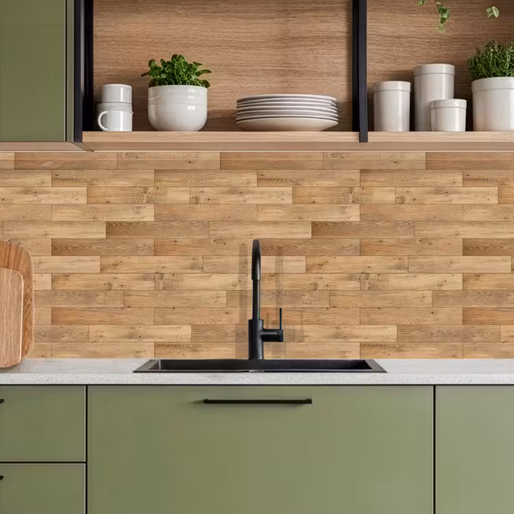 Patroon - Parket - Patronen keuken achterwand 2 middel 871 -sfeer3