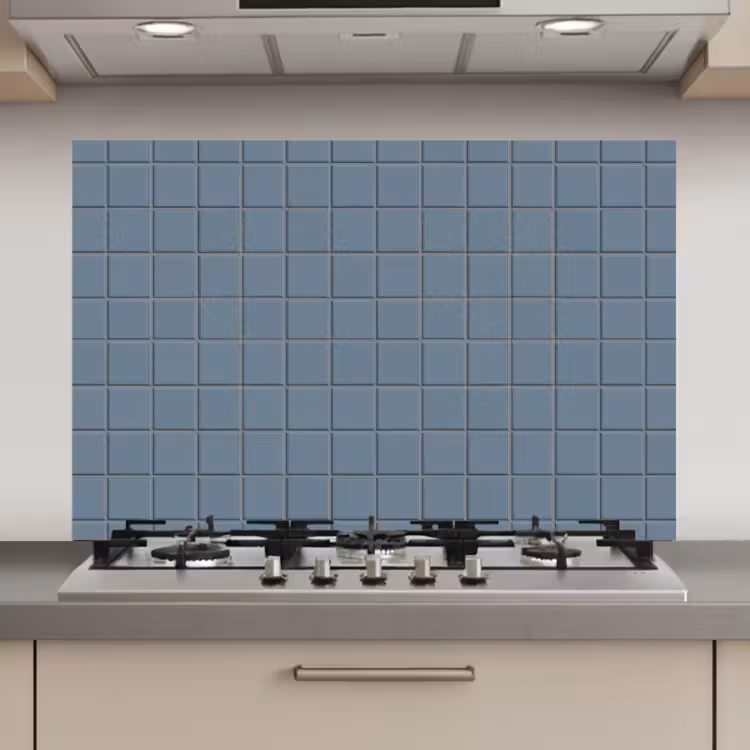 Patroon - Tegel - Blauwgrijs keuken achterwand spatscherm klein 900 -3d_website