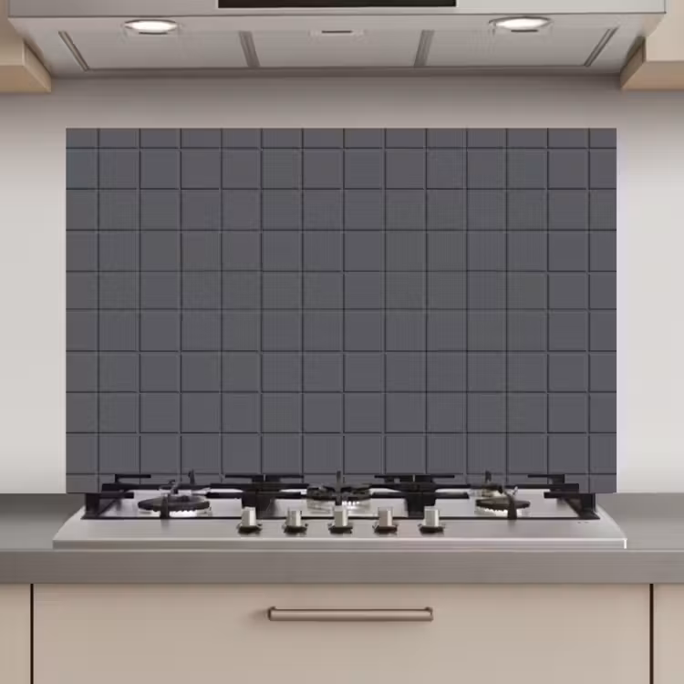 Patroon - Tegel - Grafiet - Grijs keuken achterwand spatscherm klein 900 -3d_website