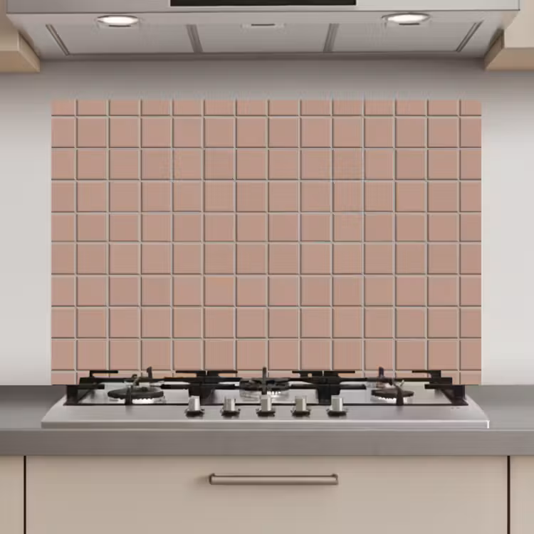 Patroon - Tegel - Oudroze keuken achterwand spatscherm klein 900 -3d_website