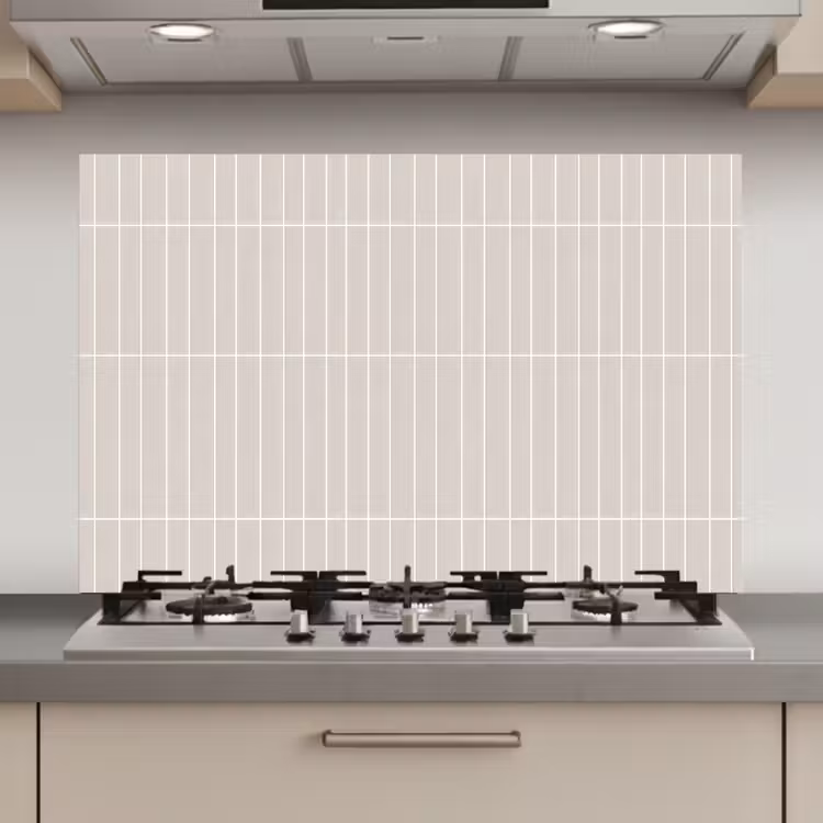 Patroon - Tegels - Zand keuken achterwand spatscherm klein 900 -3d_website