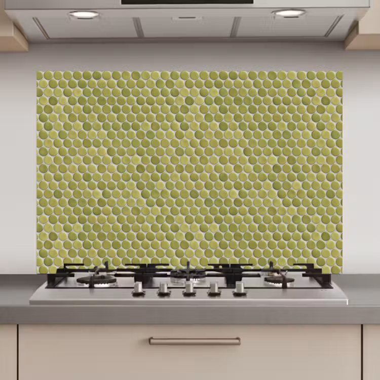 Penny - Mozaïek - Olijfgroen keuken achterwand spatscherm klein 900 -3d_website