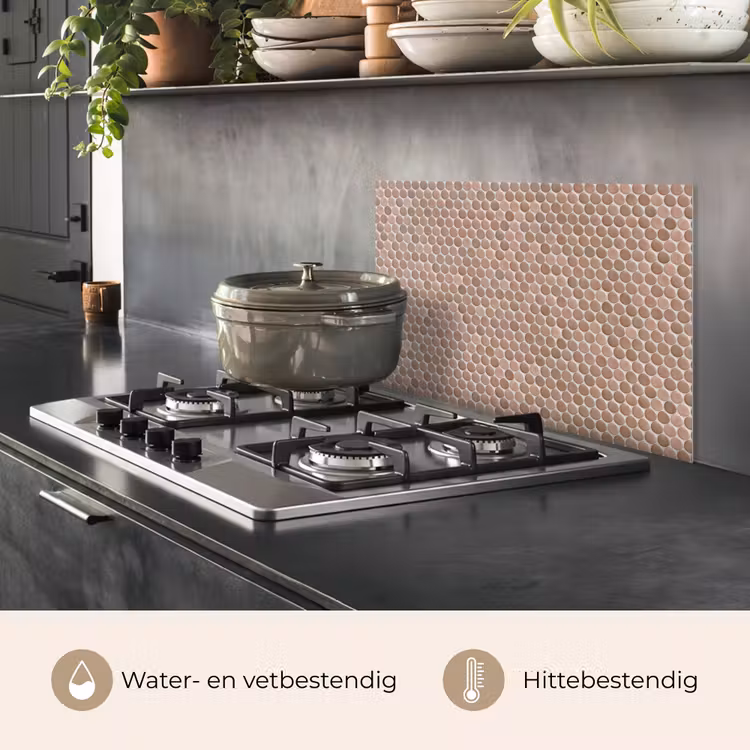 Penny - Mozaïek - Oudroze - Terracotta keuken achterwand spatscherm klein 900 -usp_NL