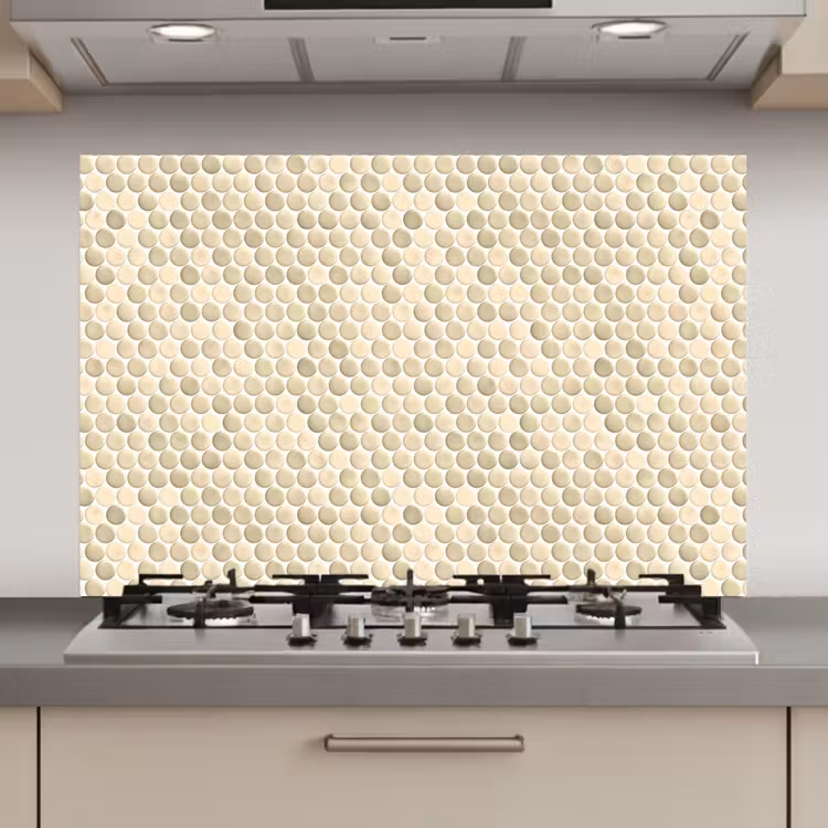 Penny - Mozaïek - Zand keuken achterwand spatscherm klein 900 -3d_website