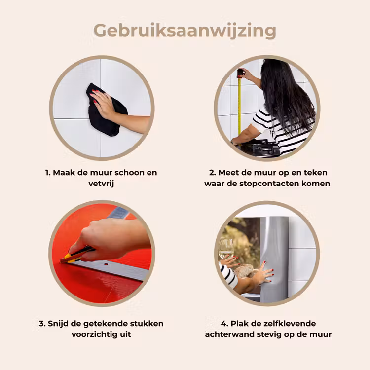 Picknick - Wijn - Kaasplankje keuken achterwand 2 middel -gebruiksaanwijzing_NL