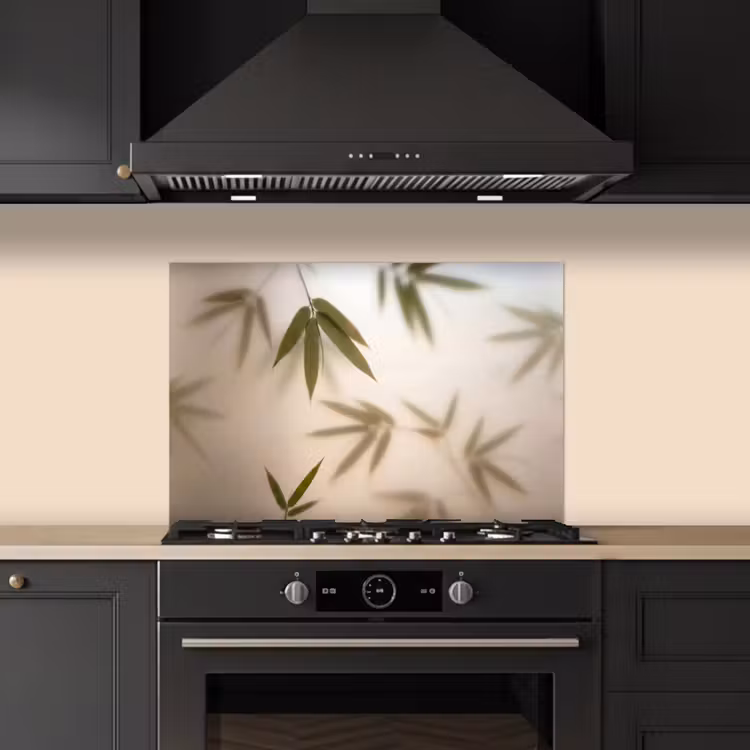 Planten - Bladeren - Natuur - Groen keuken achterwand spatscherm klein -sfeer1