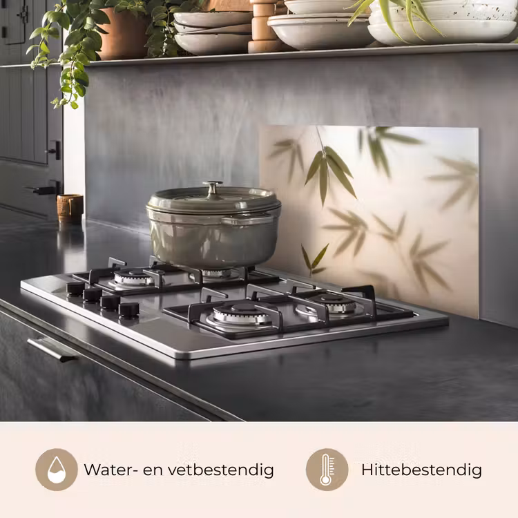 Planten - Bladeren - Natuur - Groen keuken achterwand spatscherm klein -usp_NL