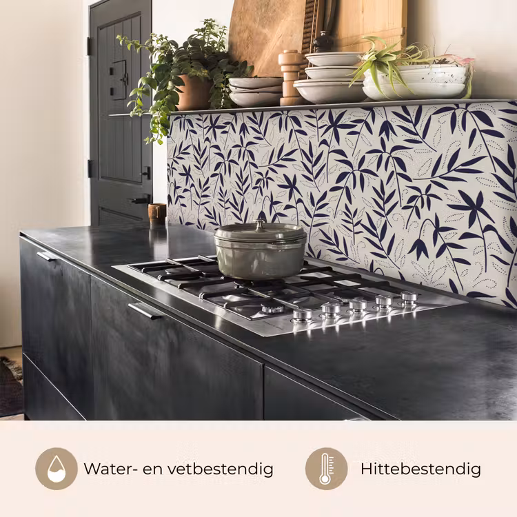 Planten - Japan - Patronen keuken achterwand 2 middel 871 -usp_NL