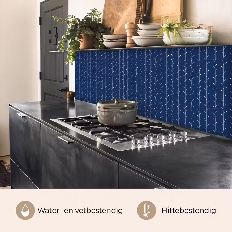 Planten - Patroon - Japan keuken achterwand 2 middel 871 -usp_NL