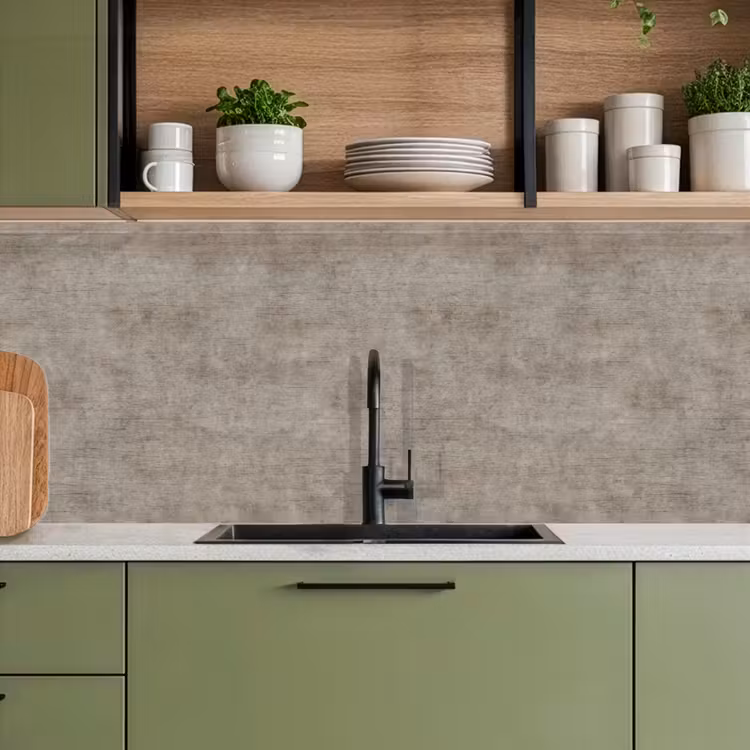 Retro - Beton - Patroon keuken achterwand 2 middel 871 -sfeer3