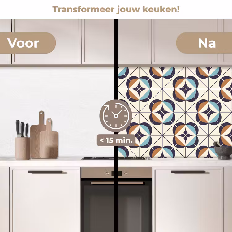 Retro - Design - Geometrie keuken achterwand 2 middel 871 -voor-na2_NL