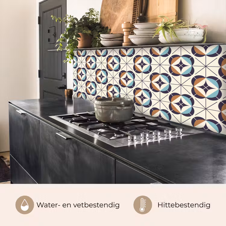 Retro - Design - Geometrie keuken achterwand 2 middel 871 -usp_NL