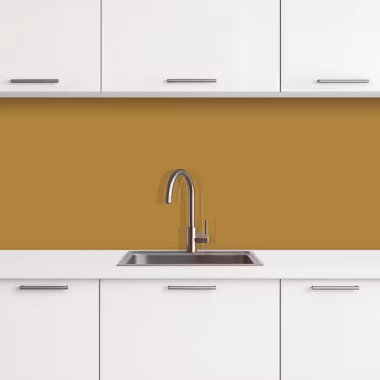 Rhythmic - Ochre - Geel keuken achterwand 2 middel 871 -3d