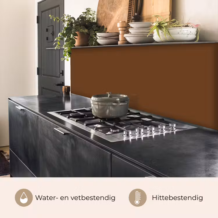 Rich - Espresso - Bruin keuken achterwand 2 middel 871 -usp_NL