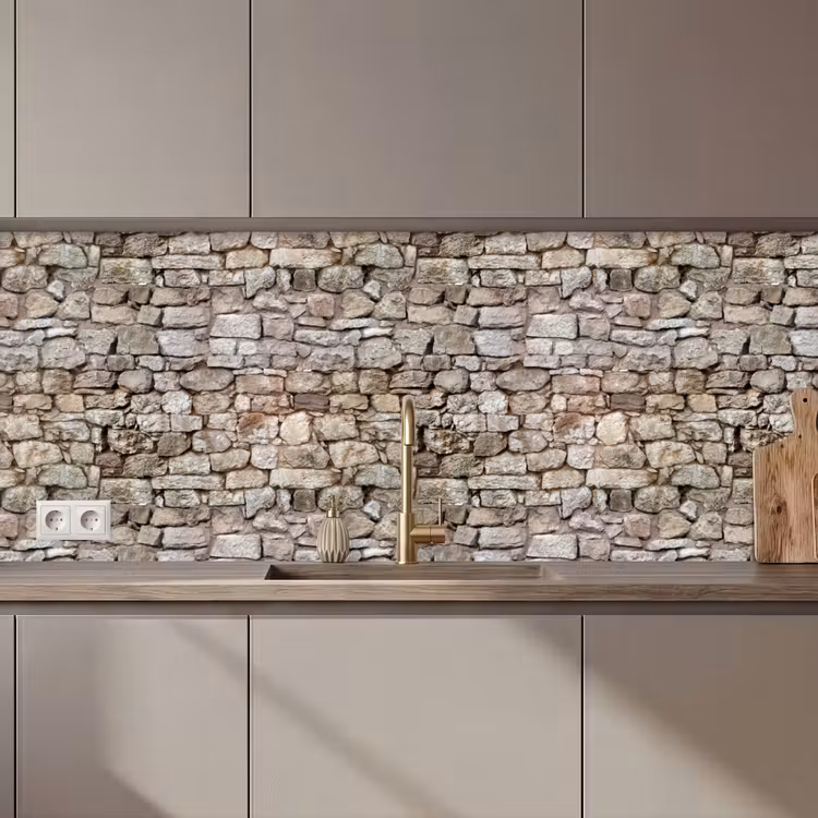 Ruw - Stenen - Muur - Natuurstenen keuken achterwand 2 middel 871 zz_3dshopping