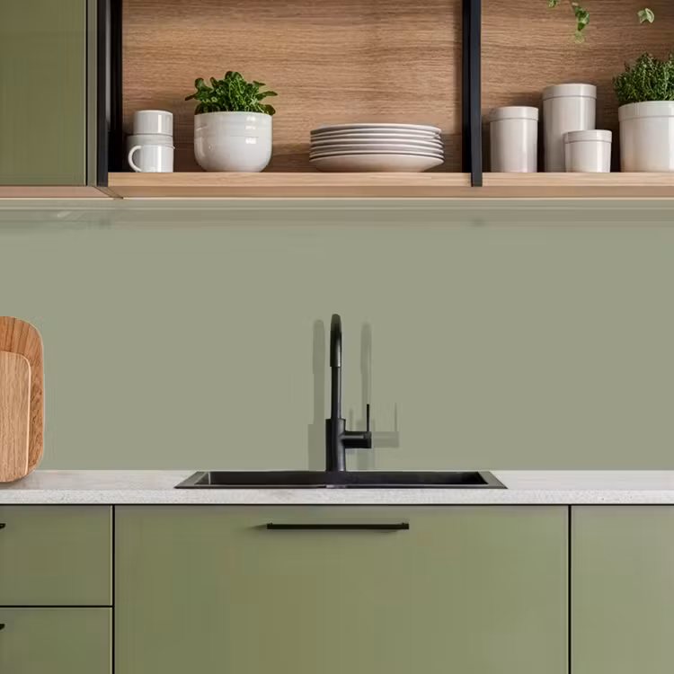 Sage - Mist - Groen keuken achterwand 2 middel 871 -sfeer3