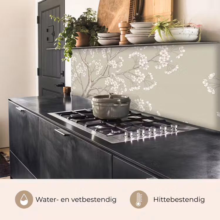 Sereen - Bloesem - Wit keuken achterwand 2 middel -usp_NL