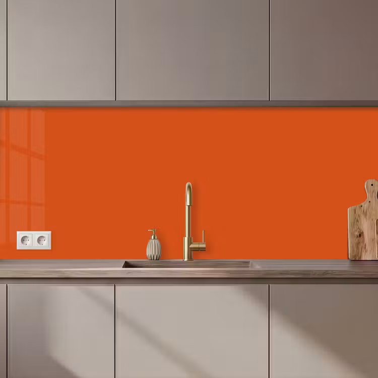 Sienna - Aarde - Kleuren - Effen keuken achterwand 2 middel 871 zz_3dshopping