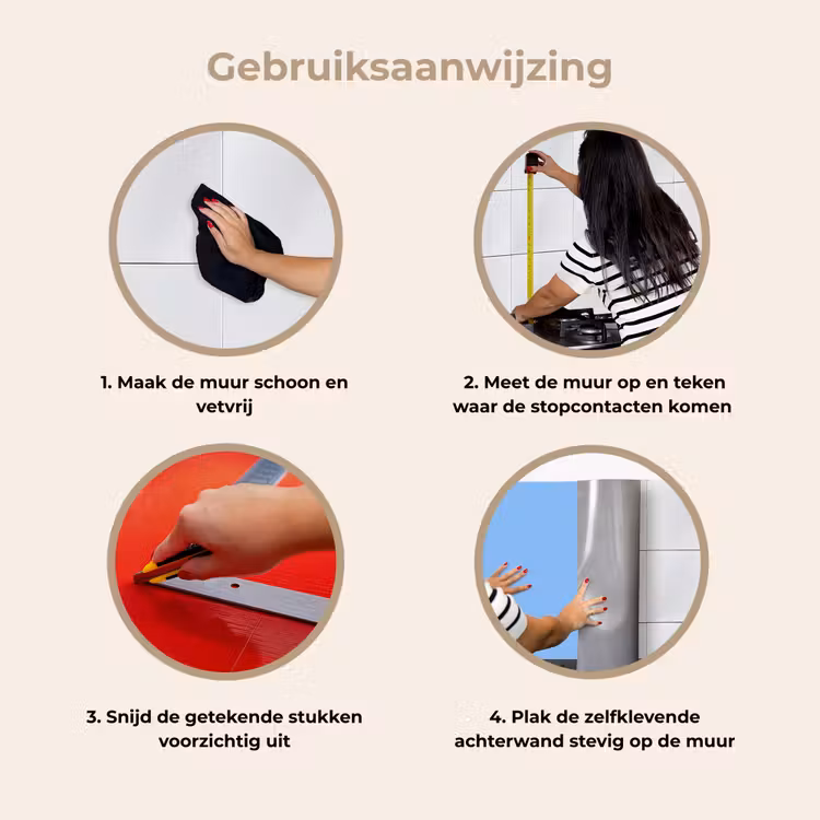 Sky - Glow - Blauw keuken achterwand 2 middel 871 -gebruiksaanwijzing_NL
