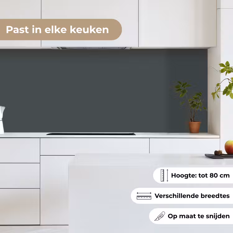 Slate - Millstone - Grijs keuken achterwand 2 middel 871 -sfeer4_NL