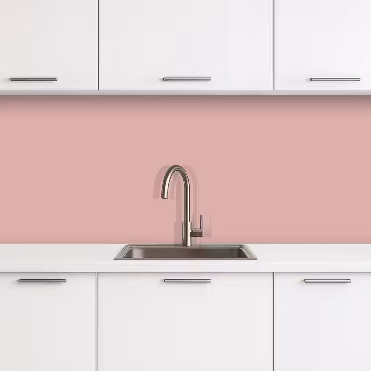 Soft - Blush - Roze keuken achterwand 2 middel 871 -3d