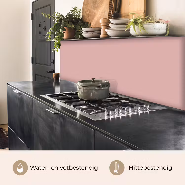 Soft - Blush - Roze keuken achterwand 2 middel 871 -usp_NL