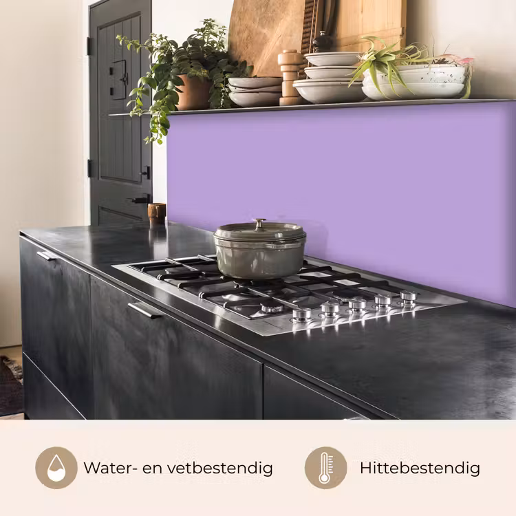 Soft - Lavender - Paars keuken achterwand 2 middel 871 -usp_NL