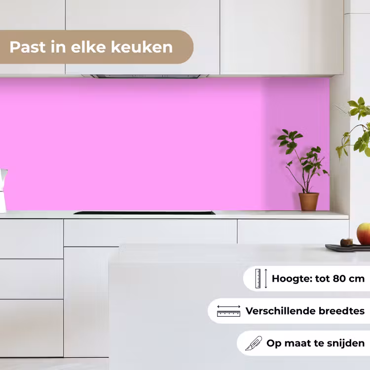 Soft - Lavender - Roze keuken achterwand 2 middel 871 -sfeer4_NL
