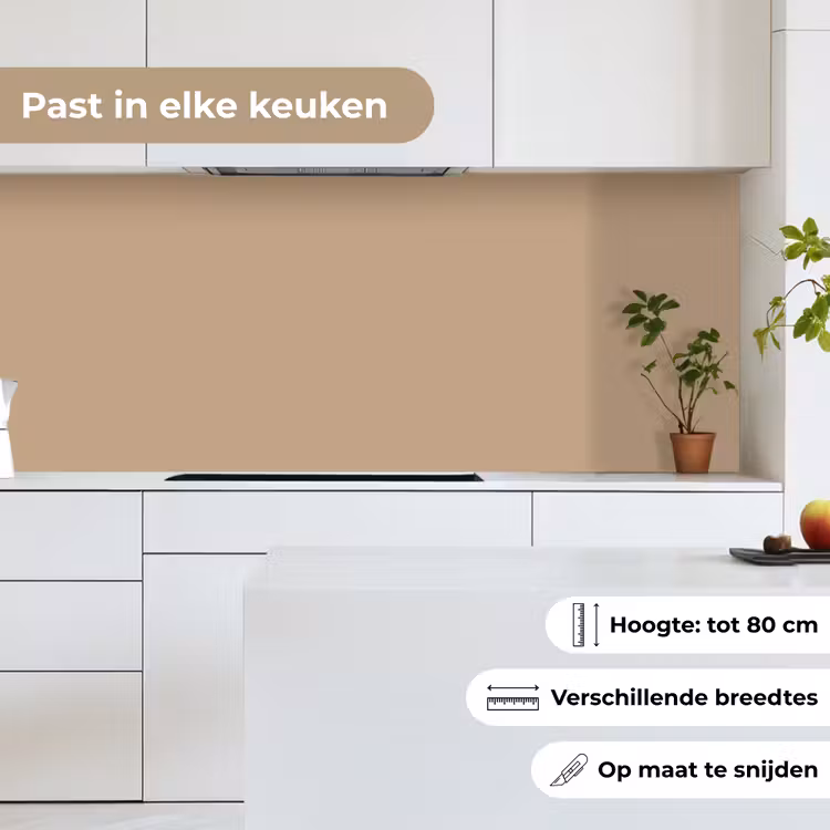 Soft - Taupe - Bruin keuken achterwand 2 middel 871 -sfeer4_NL