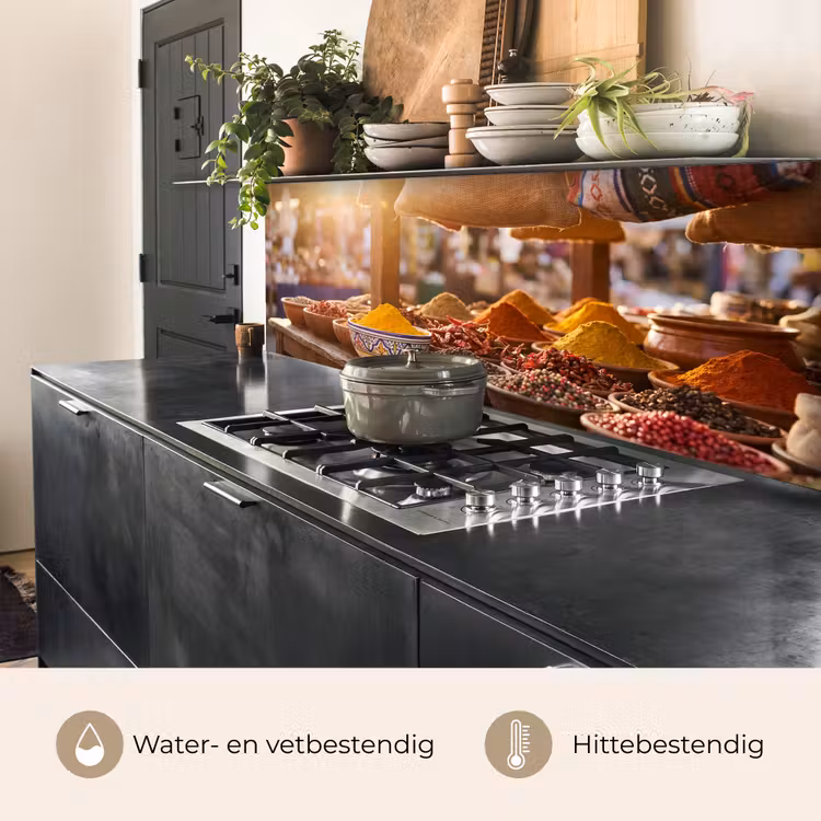 Keuken achterwand - Specerijen - Markt - Kleurrijk - Specerijen - Markt - Kleurrijk keuken achterwand 2 middel