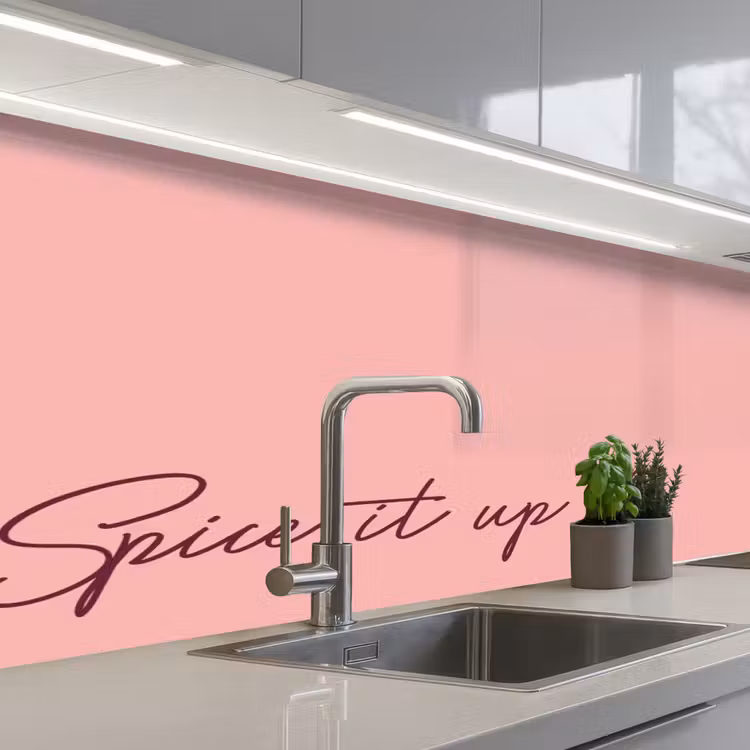 Spice it up keuken achterwand 2 middel -3d_schuin