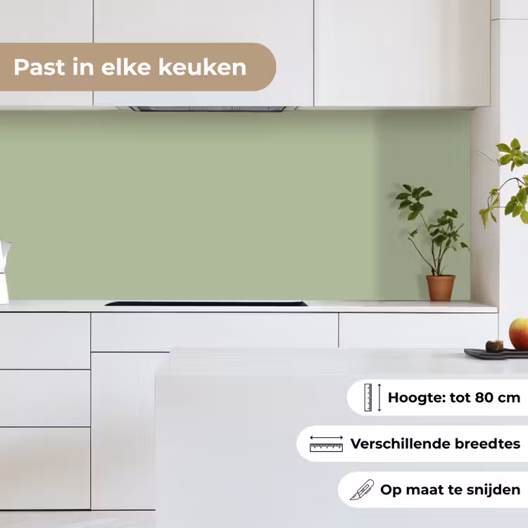 Spring - Sprint - Groen keuken achterwand 2 middel 871 -sfeer4_NL
