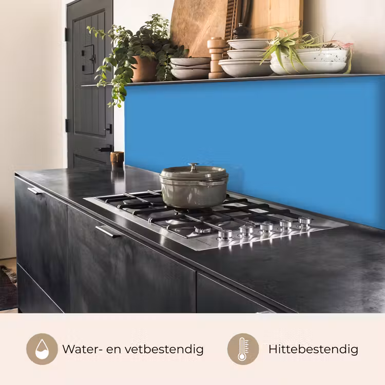 Steel - Blue - Blauw keuken achterwand 2 middel 871 -usp_NL