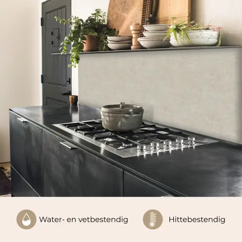Steen - Beton - Patronen keuken achterwand 2 middel 871 -usp_NL