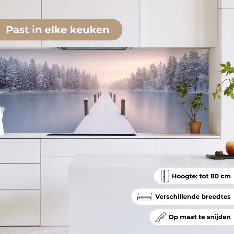 Steiger - Meer - Mist - Winter - Serene keuken achterwand 2 middel -sfeer4_NL
